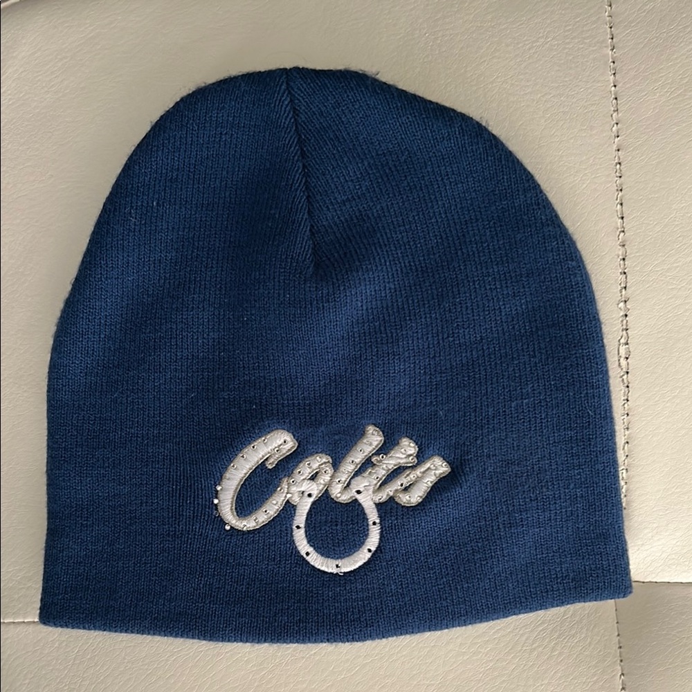 NFL Blue Beanie with Colts Logo